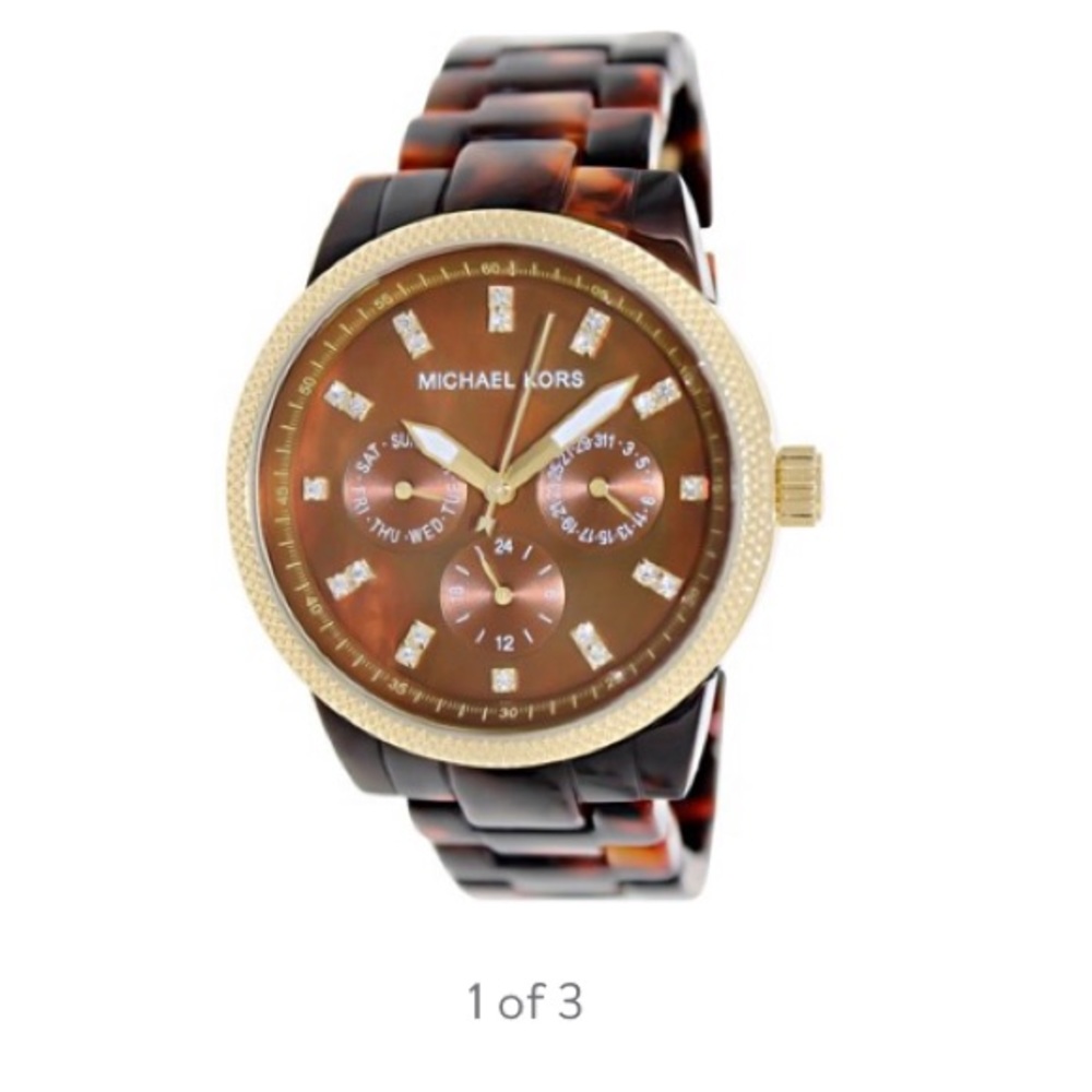 Women's Ritz Brown Plastic Quartz Dress Watch